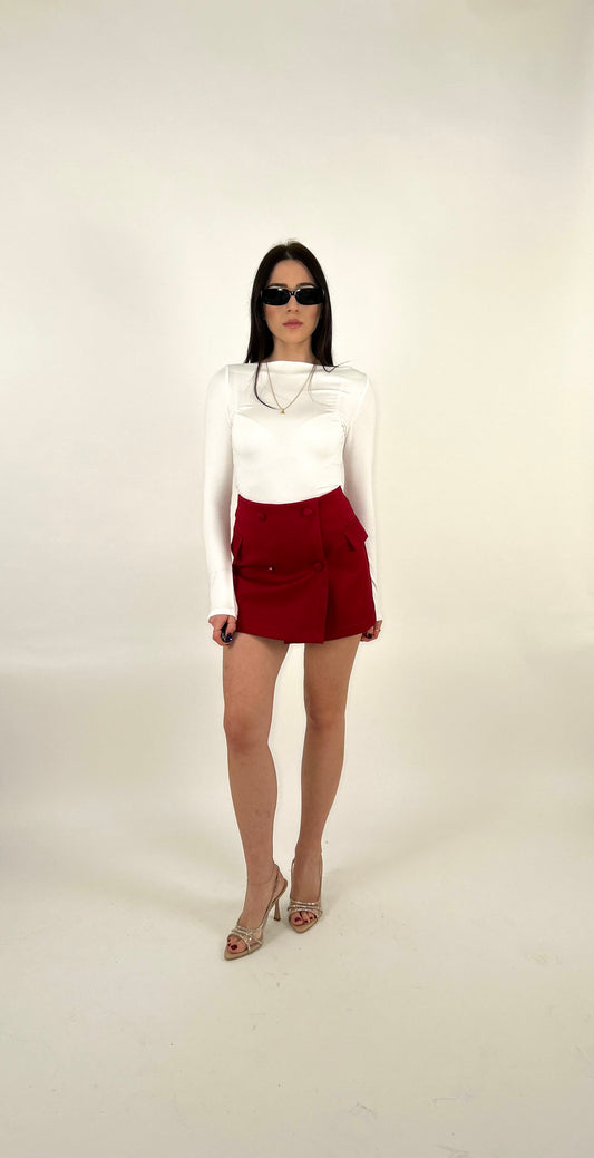 Shorts quattro bottoni