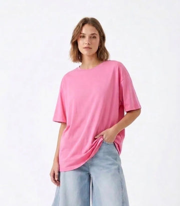 T shirt oversize Fuxia