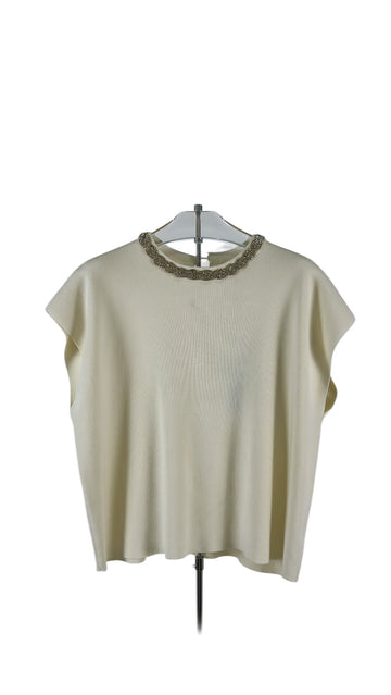 Maglia mezze maniche gioiello