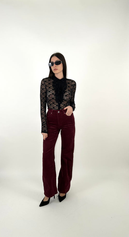 Pantalone in velluto