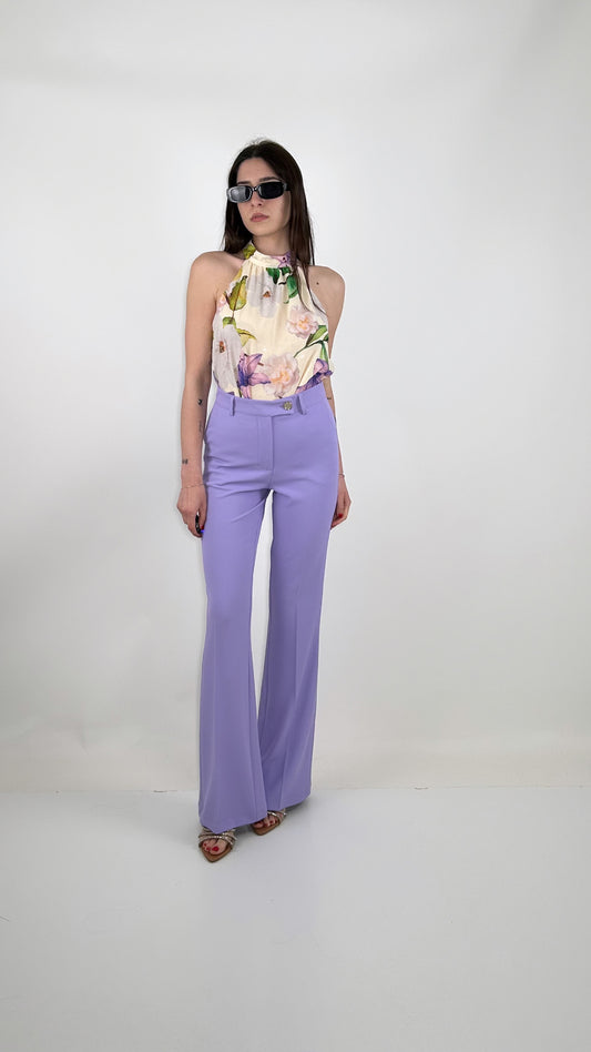 Pantalone taglio flare
