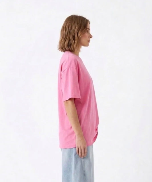 T shirt oversize Fuxia