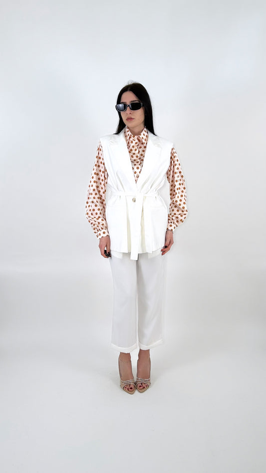 Gilet con cintura