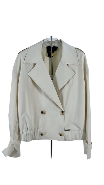 Trench crop con elastico