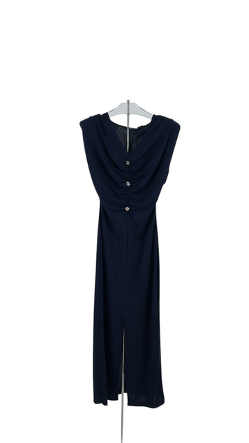Abito midi con spacco