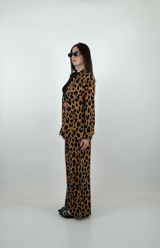 Pantalone leopardato