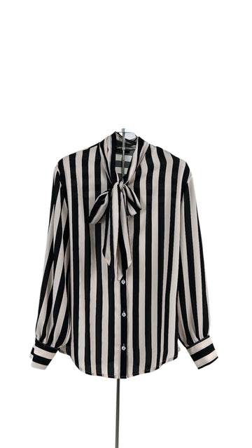Camicia a righe larghe