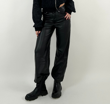 Pantalone in ecopelle