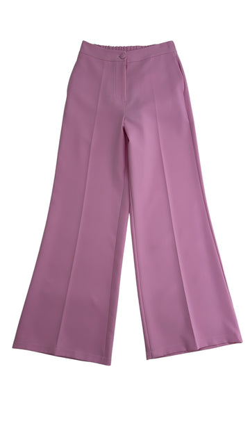 Pantalone gamba larga tailleur