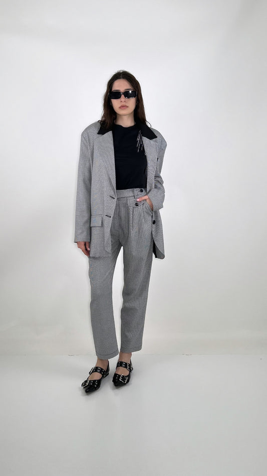 Pantalone a quadretti