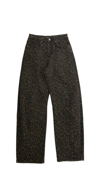 Jeans leopardato