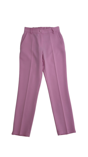 Pantalone slim a sigaretta tailleur