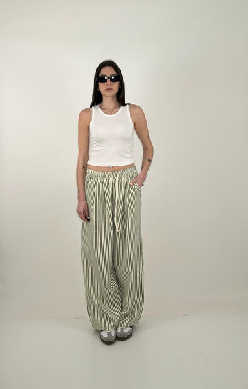 Pantalone a righe